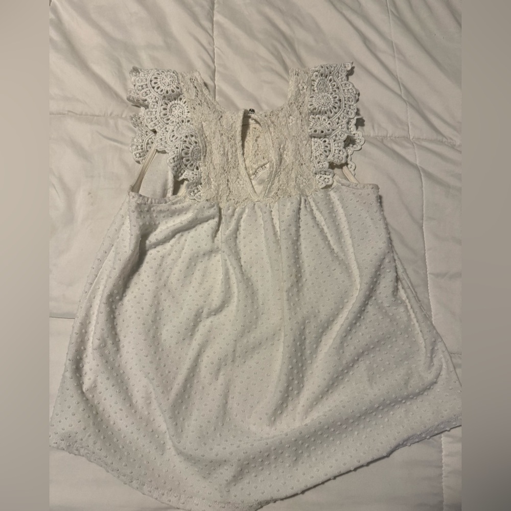 Xsmall white top